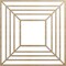 Ekena Millwork Raven Wood Fretwork Pierced Ceiling Medallion, Birch, 28"OD x 10 1/4"ID x 3/8"T CMWP28X28X0375RABI - alternate 1